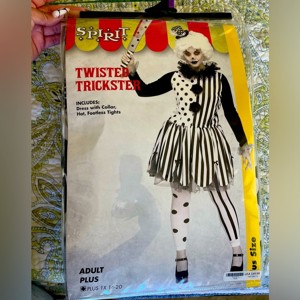 Twisted Trickster Halloween Costume.